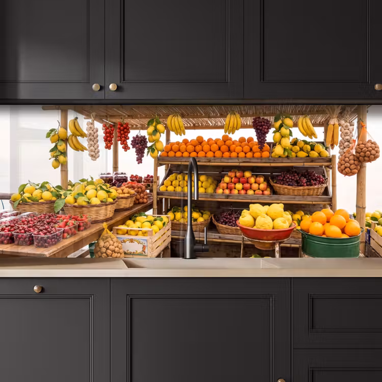 Keuken achterwand - Marktkraam - Fruit - Vers — 6