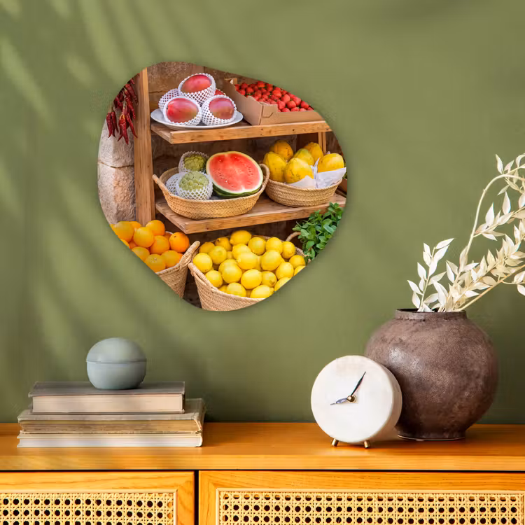Organisch schilderij - Forex - Fruit - Markt - Vers — 2