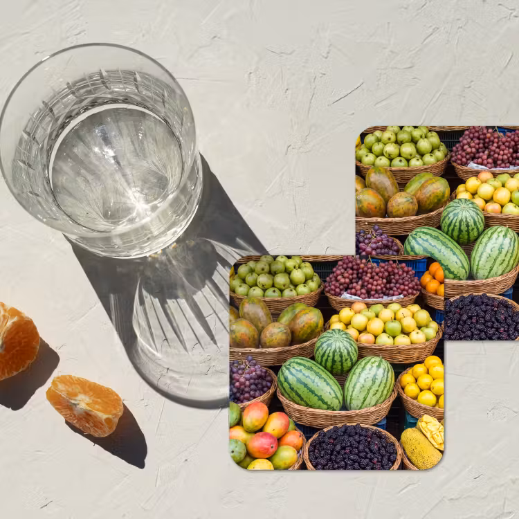 Onderzetter - Fruit - Markt - Kleurrijk — 2