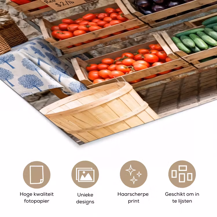 Poster - Eten - Markt - Vers — 5