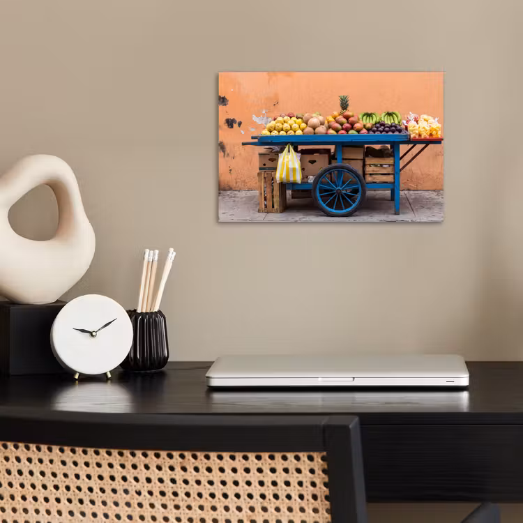 Poster - Fruit - Kar - Straat — 2
