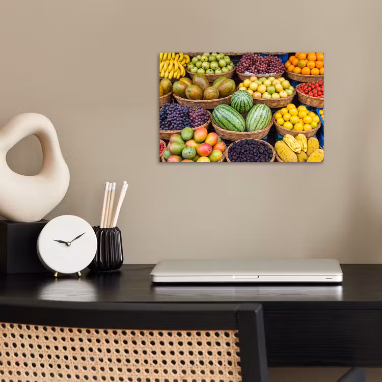 Poster - Fruit - Markt - Kleurrijk — 2