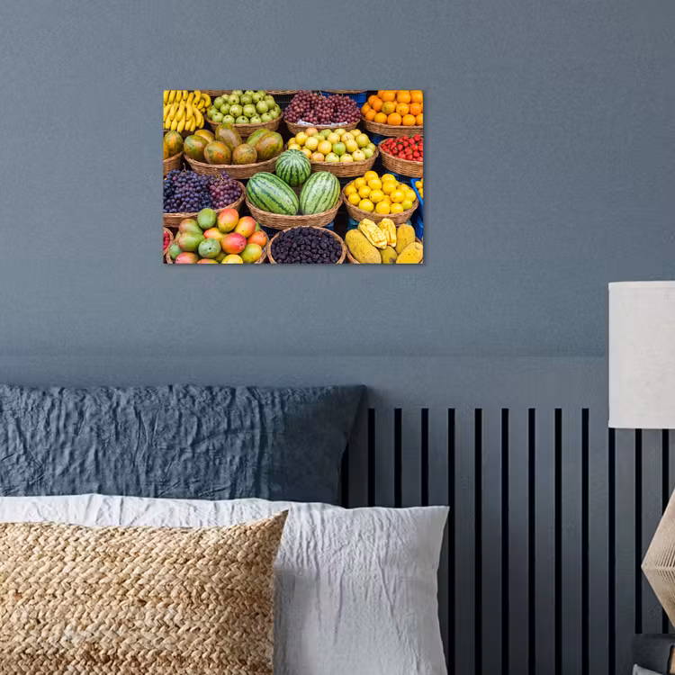 Poster - Fruit - Markt - Kleurrijk — 3