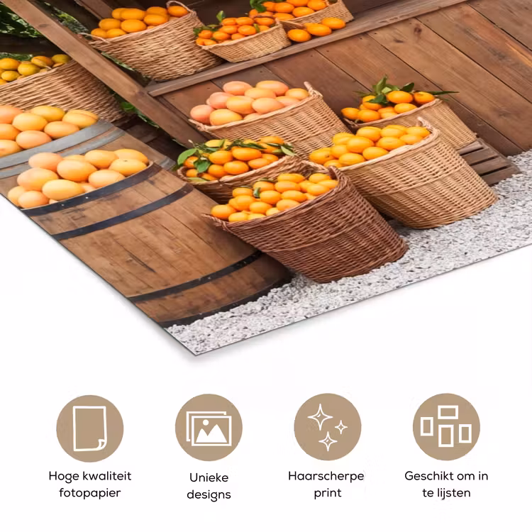 Poster - Fruit - Markt - Landelijk — 5