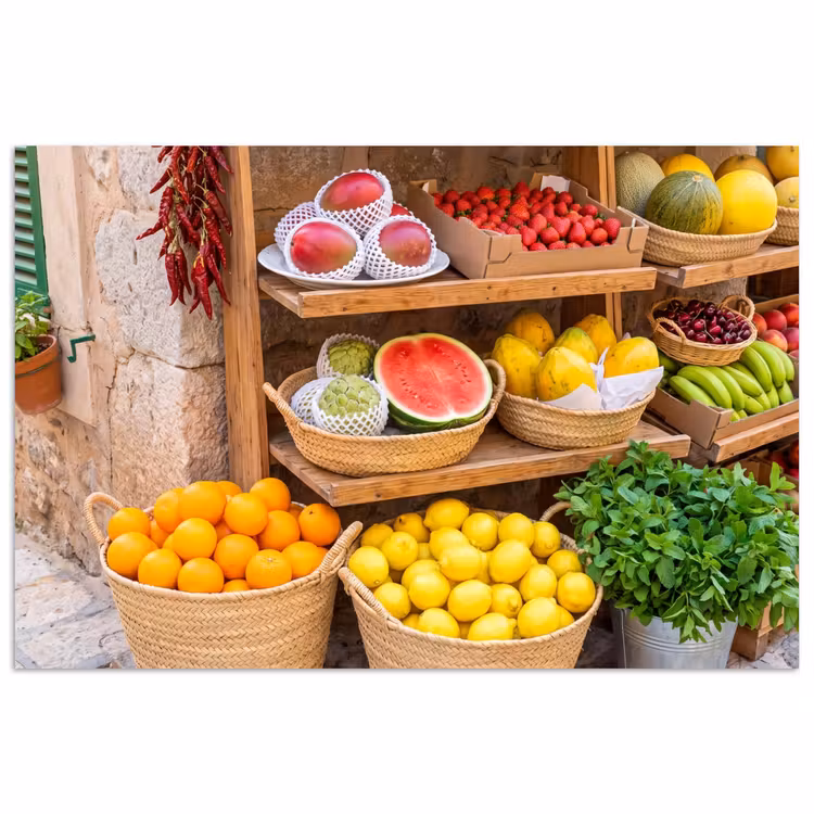 Poster - Fruit - Markt - Vers — 1