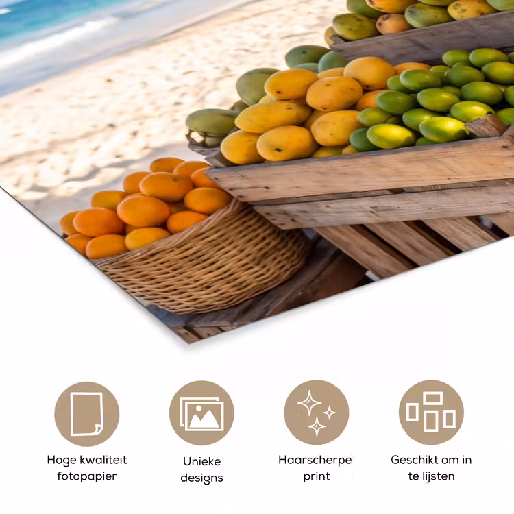 Poster - Fruit - Strand - Tropisch — 5