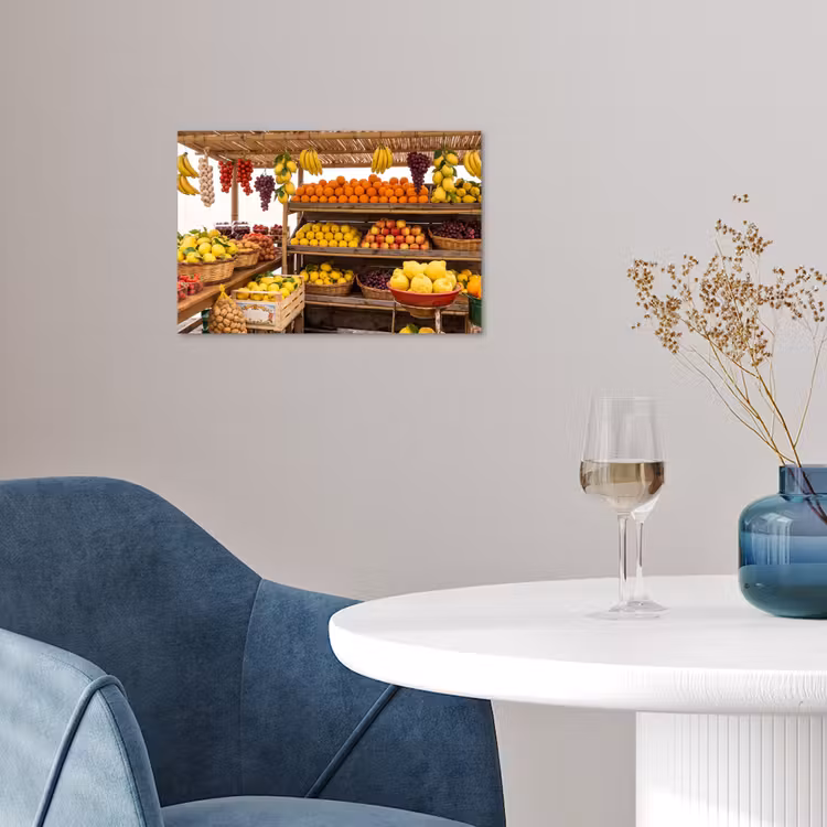 Poster - Marktkraam - Fruit - Vers — 4