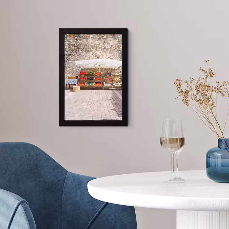 Poster met lijst - Eten - Markt - Vers — 4