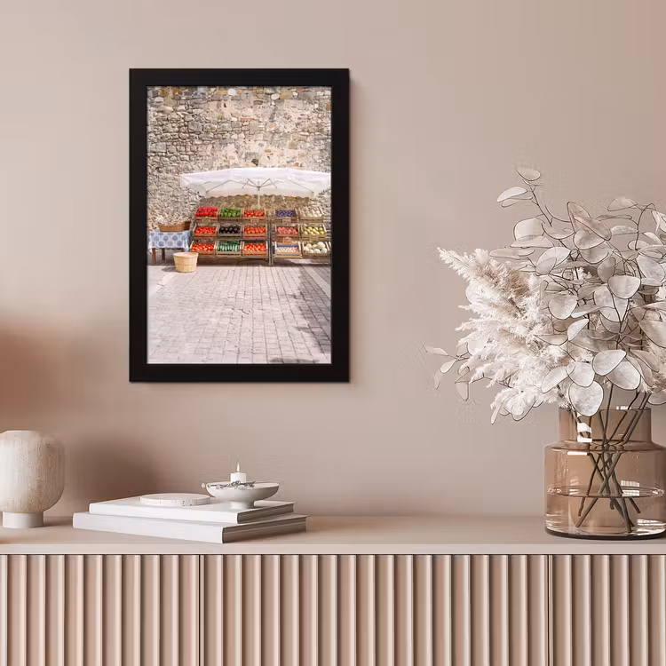 Poster met lijst - Eten - Markt - Vers — 5