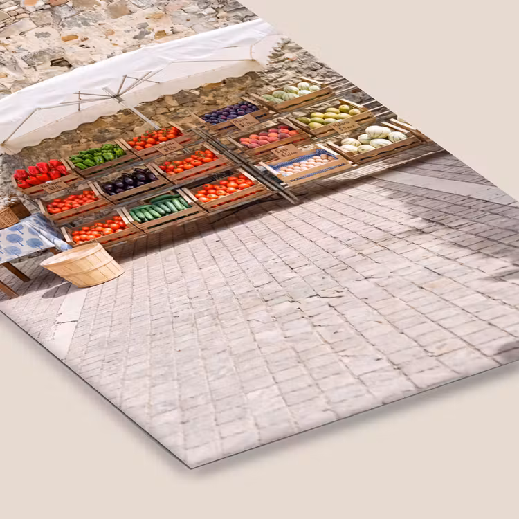 Poster met lijst - Eten - Markt - Vers — 7