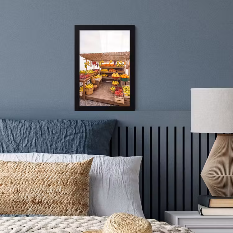 Poster met lijst - Marktkraam - Fruit - Vers — 3