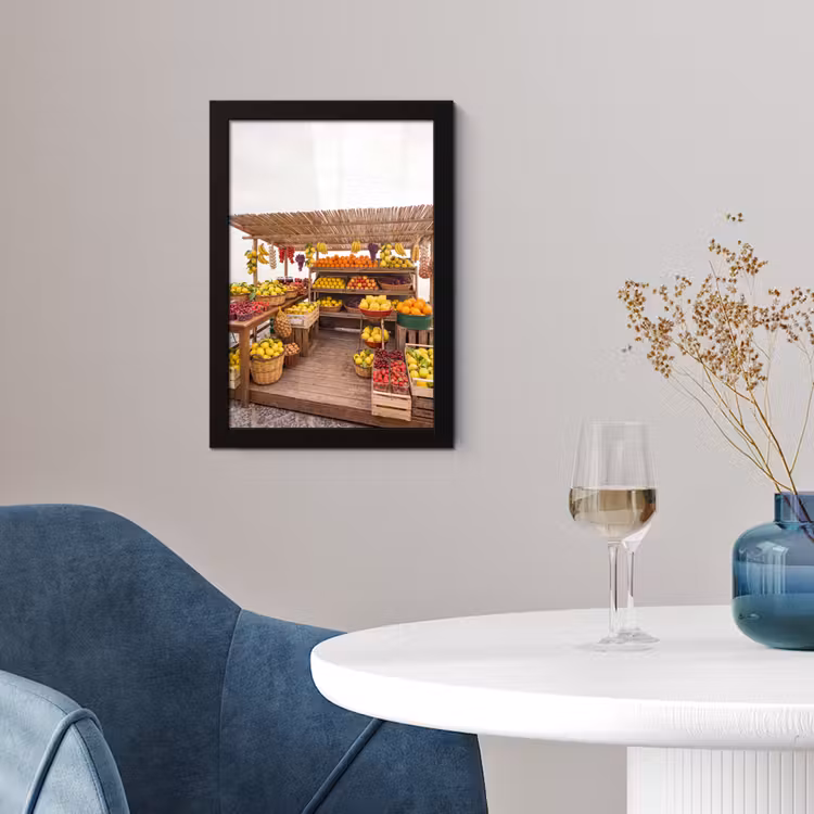 Poster met lijst - Marktkraam - Fruit - Vers — 4
