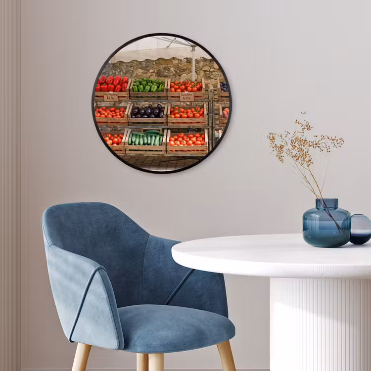 Ronde fotolijst - Eten - Markt - Vers — 4