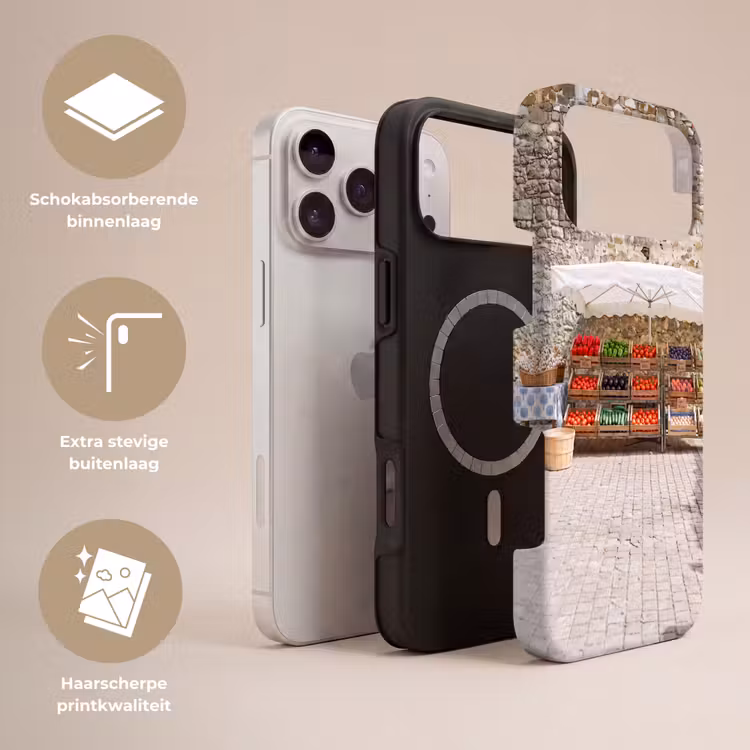 Telefoonhoesje Toughcase - Eten - Markt - Vers — 3