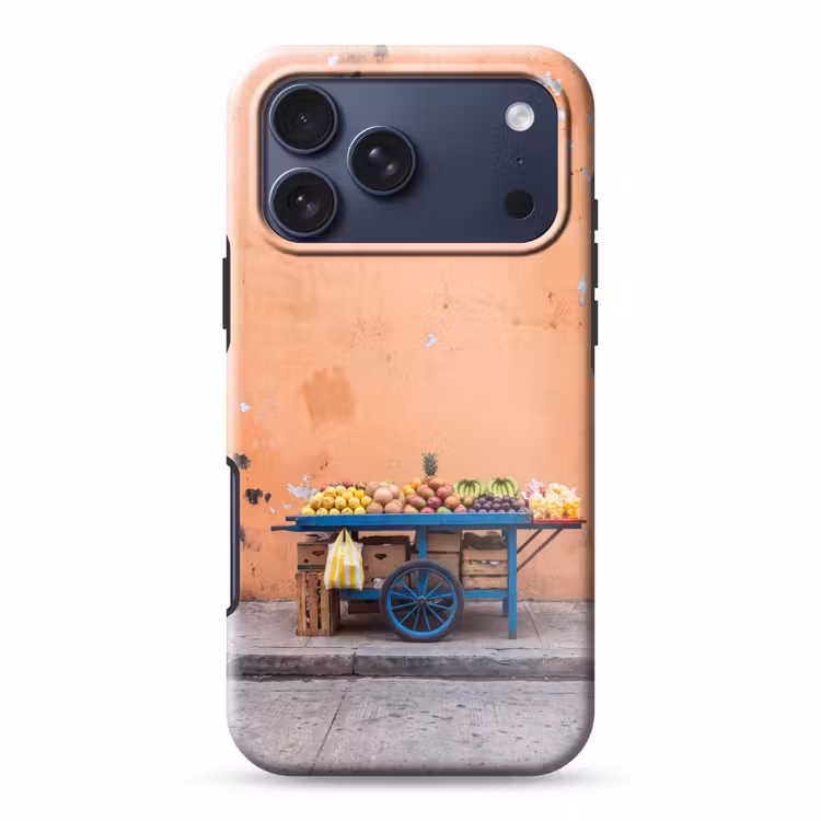 Telefoonhoesje Toughcase - Fruit - Kar - Straat — 1