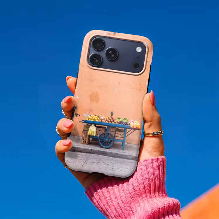 Telefoonhoesje Toughcase - Fruit - Kar - Straat — 2