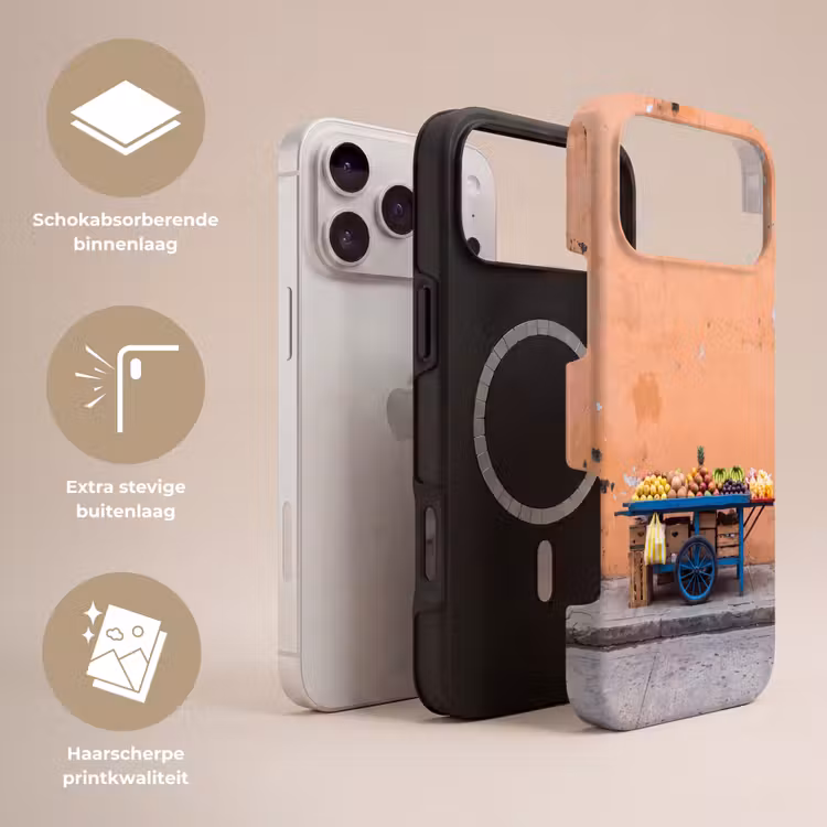 Telefoonhoesje Toughcase - Fruit - Kar - Straat — 3