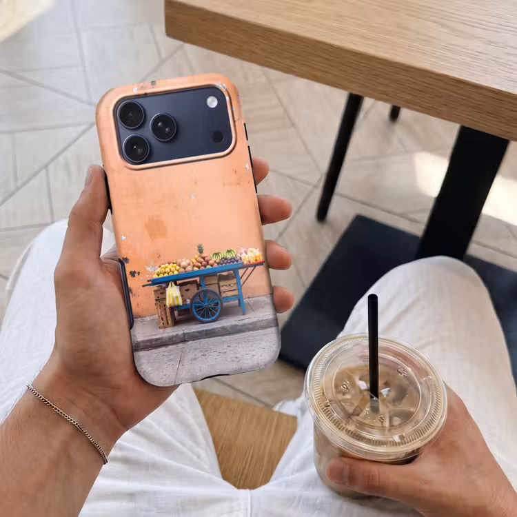 Telefoonhoesje Toughcase - Fruit - Kar - Straat — 4