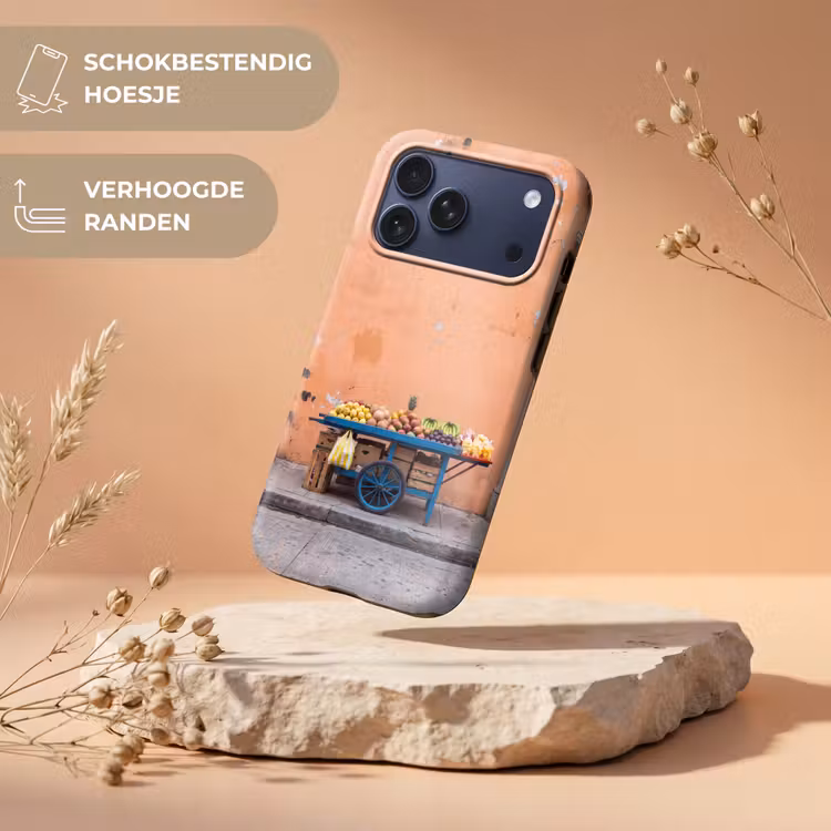 Telefoonhoesje Toughcase - Fruit - Kar - Straat — 5