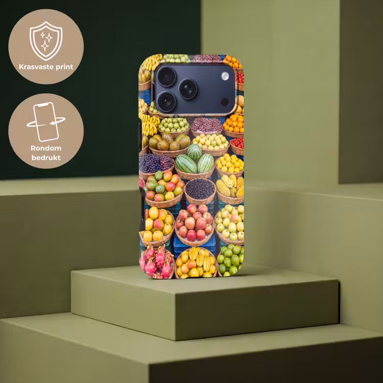 Telefoonhoesje Toughcase - Fruit - Markt - Kleurrijk — 7