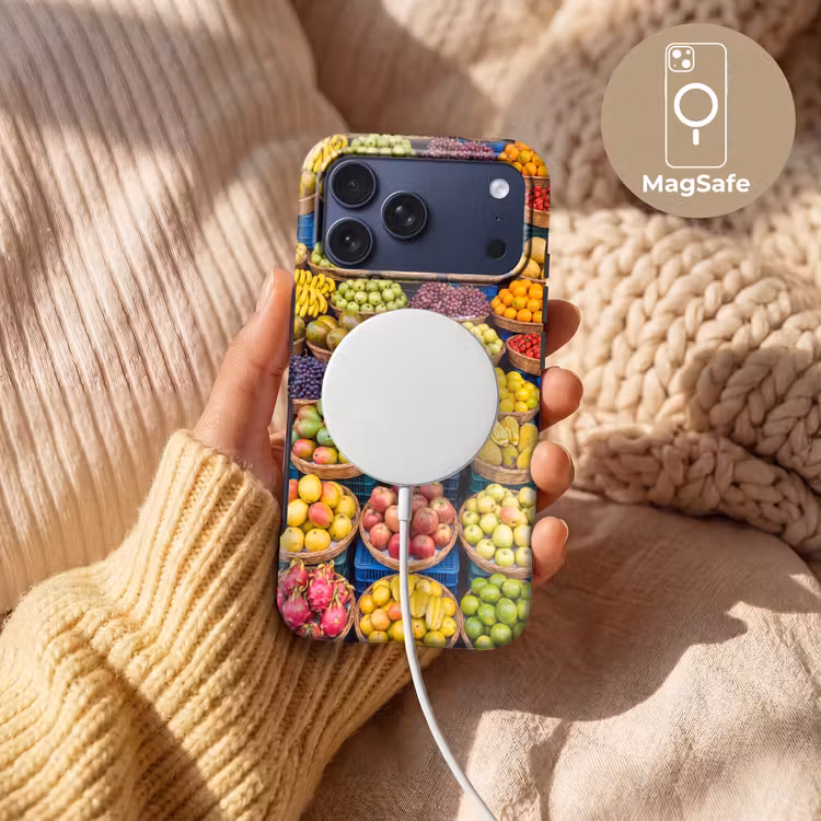 Telefoonhoesje Toughcase - Fruit - Markt - Kleurrijk — 8