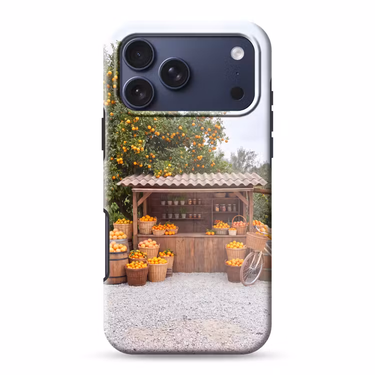 Telefoonhoesje Toughcase - Fruit - Markt - Landelijk — 1
