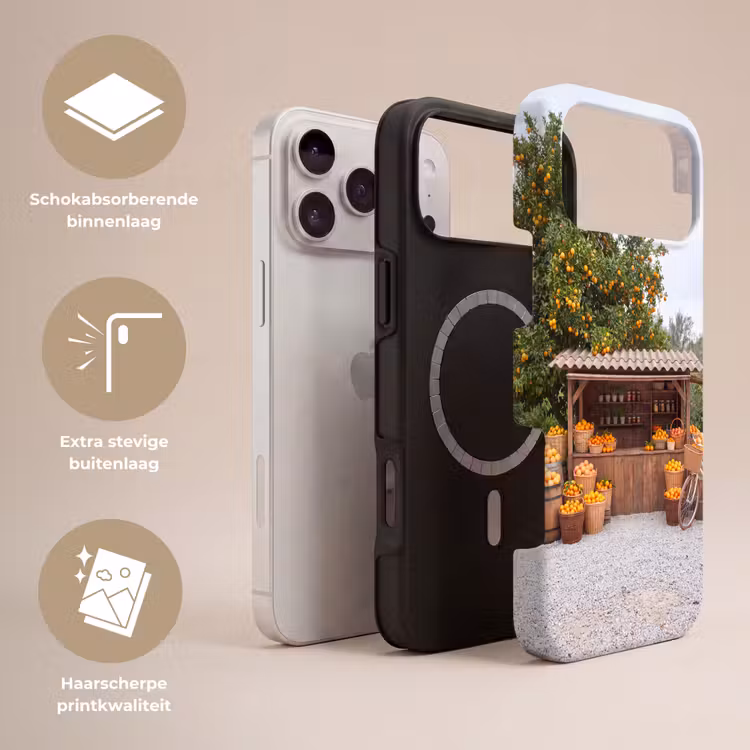 Telefoonhoesje Toughcase - Fruit - Markt - Landelijk — 3