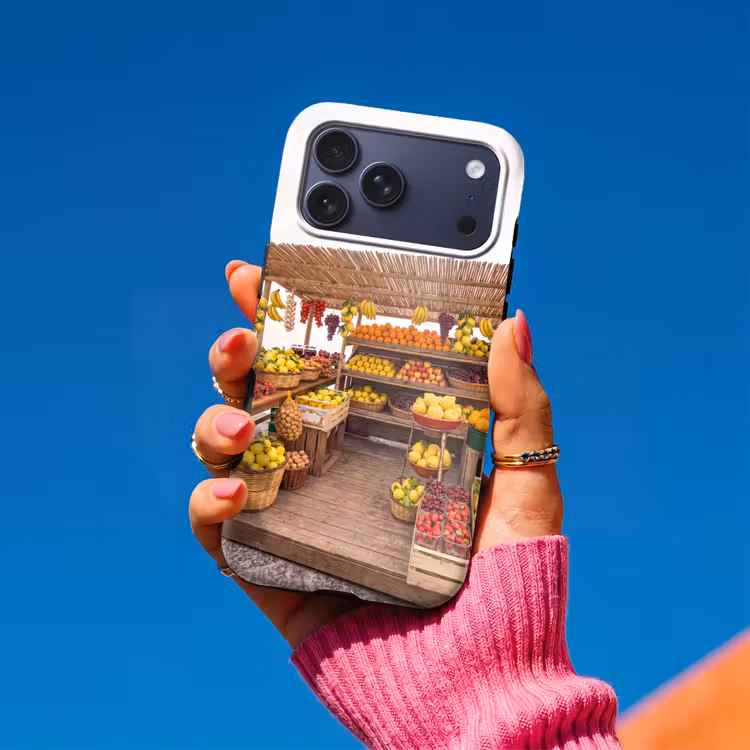 Telefoonhoesje Toughcase - Marktkraam - Fruit - Vers — 2