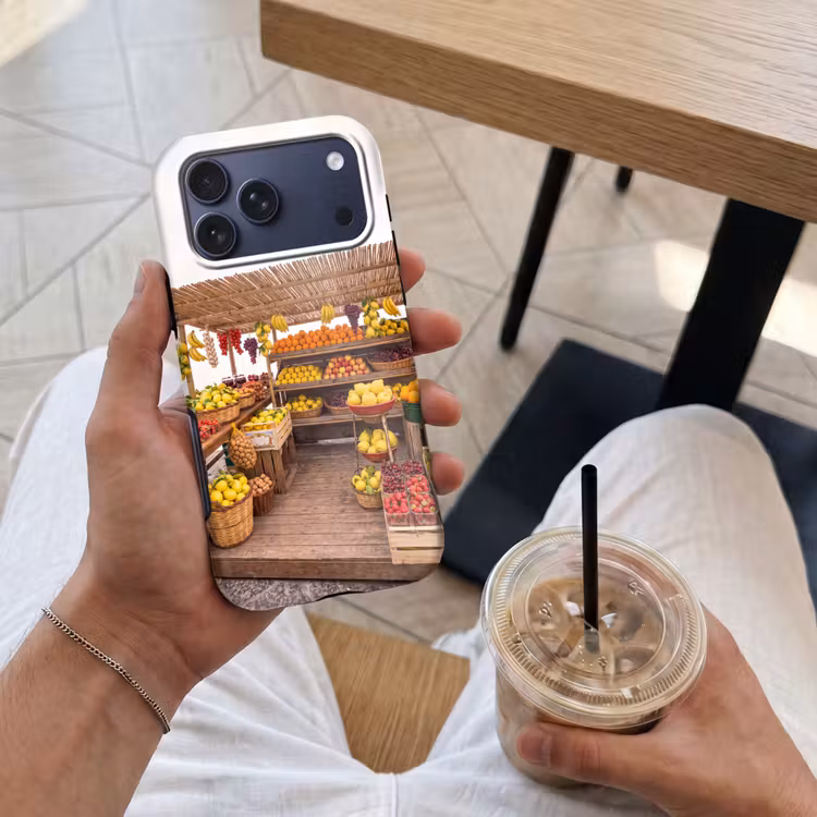 Telefoonhoesje Toughcase - Marktkraam - Fruit - Vers — 4