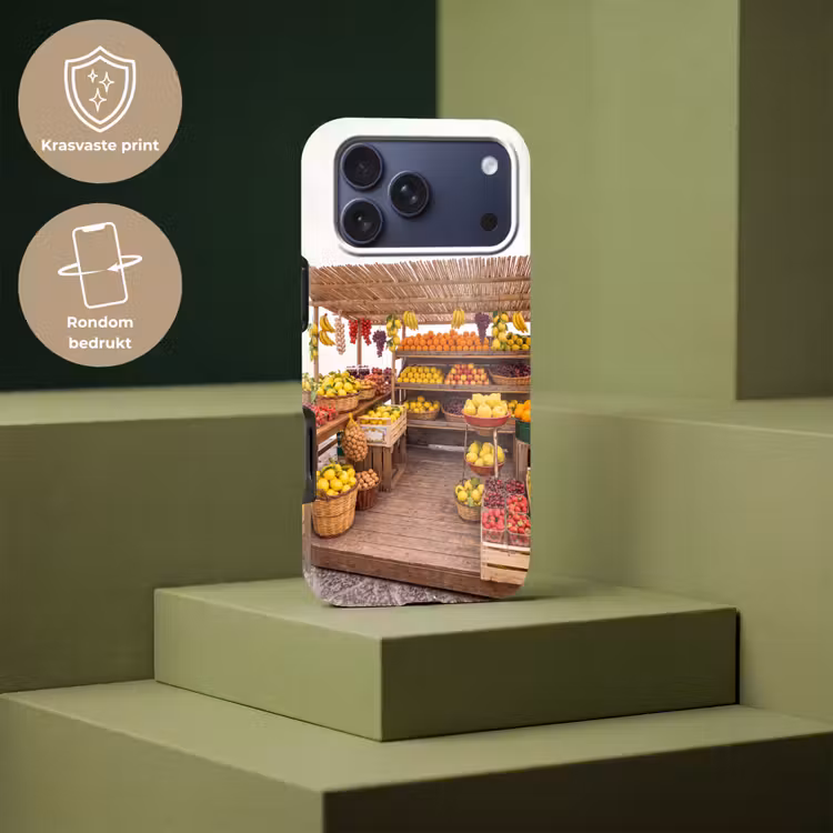Telefoonhoesje Toughcase - Marktkraam - Fruit - Vers — 7