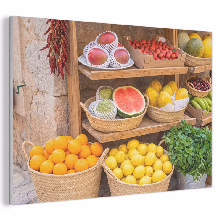 Akoestisch schilderij - Fruit - Markt - Vers — 1