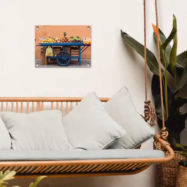 Tuinposter - Fruit - Kar - Straat — 5