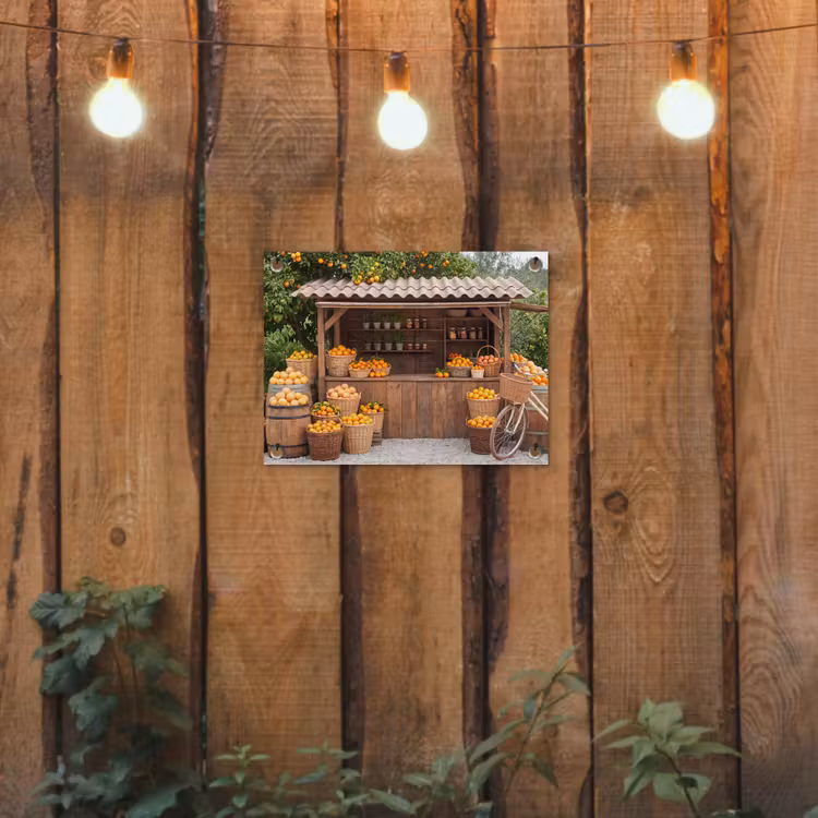 Tuinposter - Fruit - Markt - Landelijk — 2