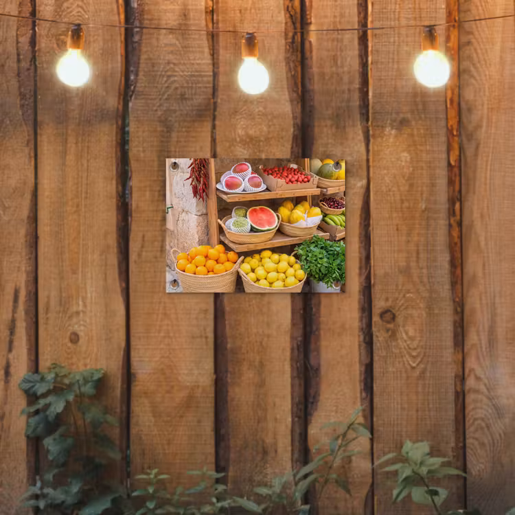 Tuinposter - Fruit - Markt - Vers — 2