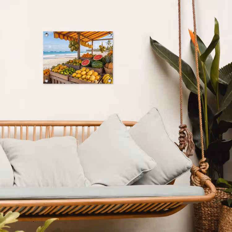 Tuinposter - Fruit - Strand - Tropisch — 5