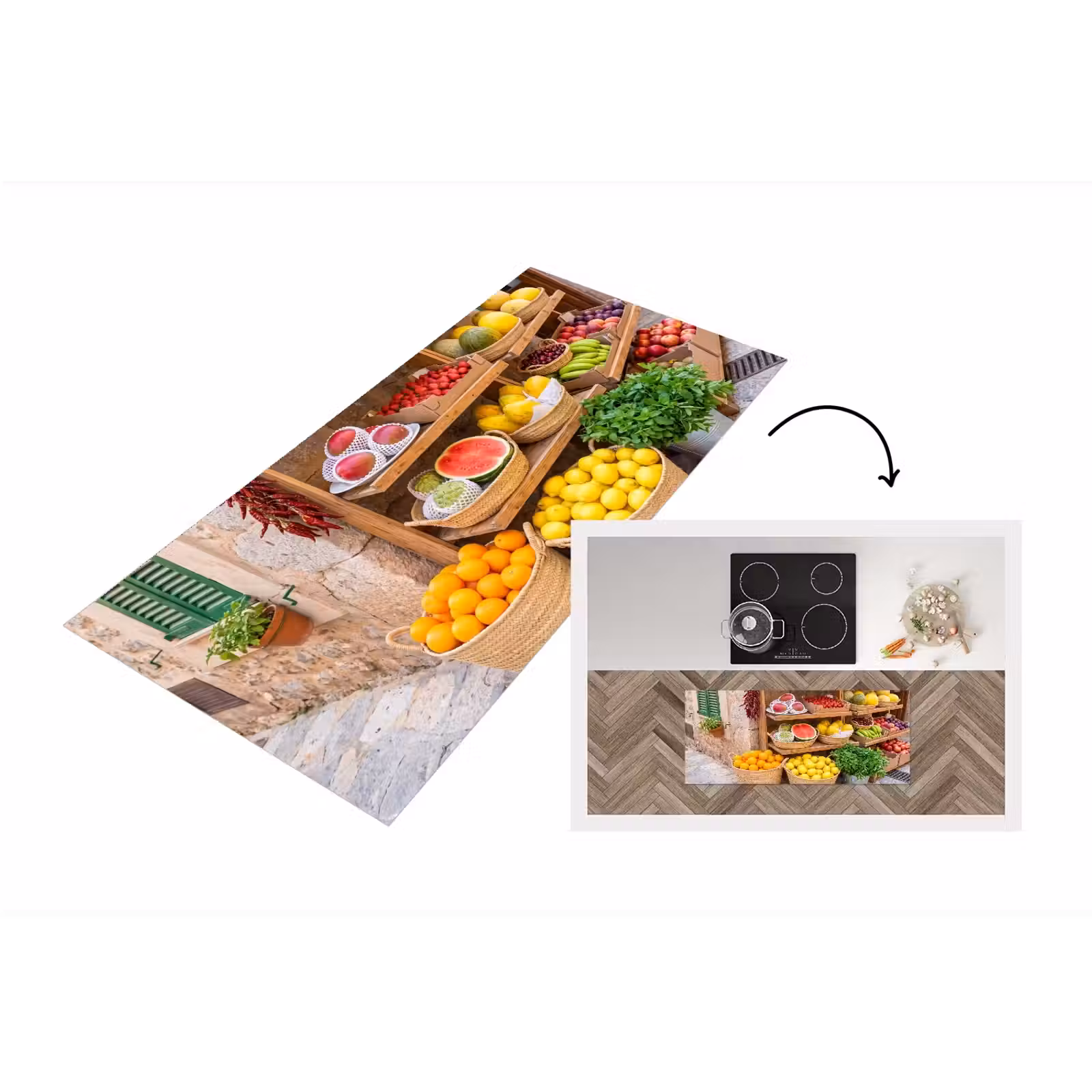 Keukenloper - Fruit - Markt - Vers — 1