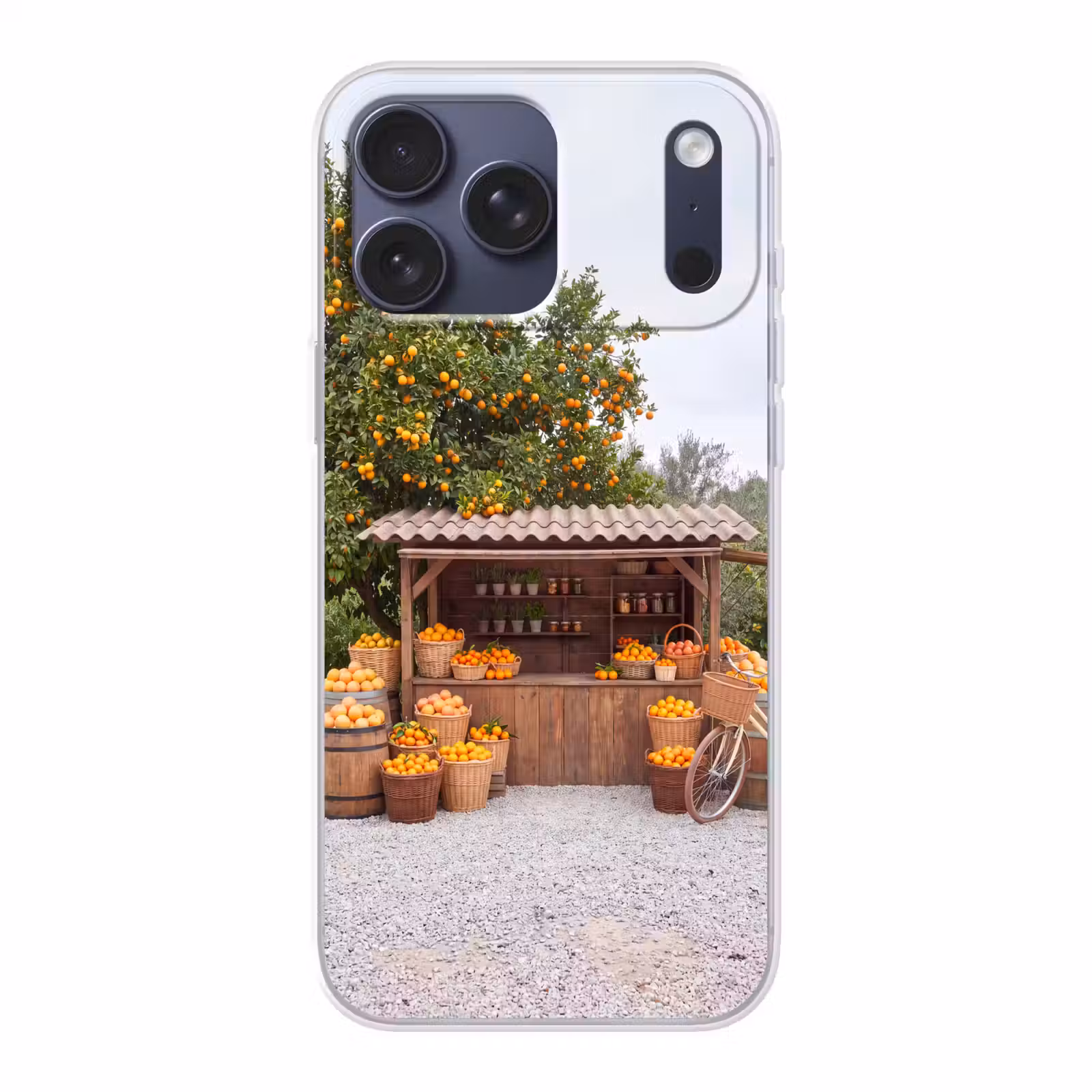 Telefoonhoesje Softcase - Fruit - Markt - Landelijk — 1