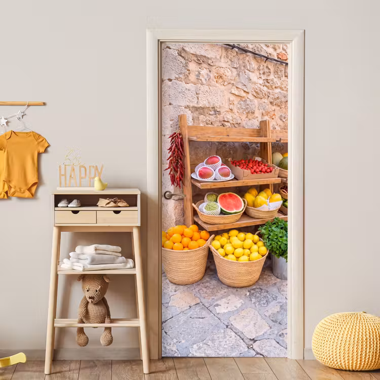 Deursticker - Fruit - Markt - Vers — 6