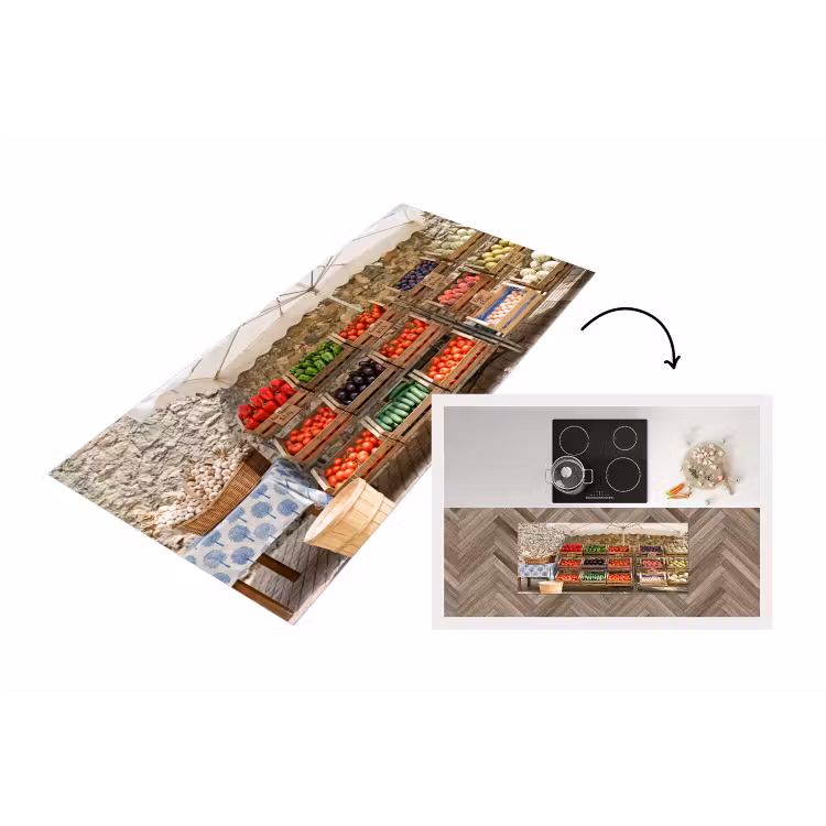 Keukenloper - Eten - Markt - Vers — 1
