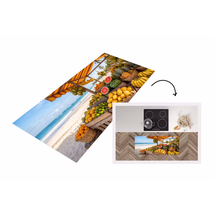 Keukenloper - Fruit - Strand - Tropisch — 1