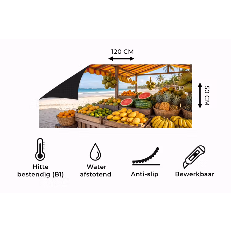 Keukenloper - Fruit - Strand - Tropisch — 5