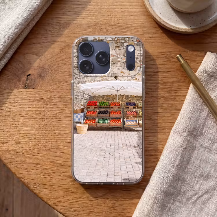 Telefoonhoesje Softcase - Eten - Markt - Vers — 2