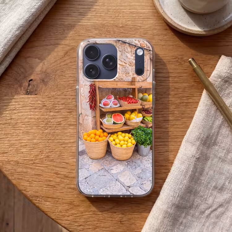 Telefoonhoesje Softcase - Fruit - Markt - Vers — 2