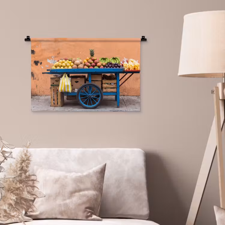 Wandkleed - Fruit - Kar - Straat — 2