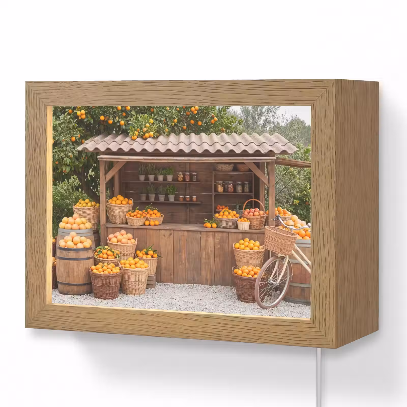 Lightbox - Wandlamp - Fruit - Markt - Landelijk — 1