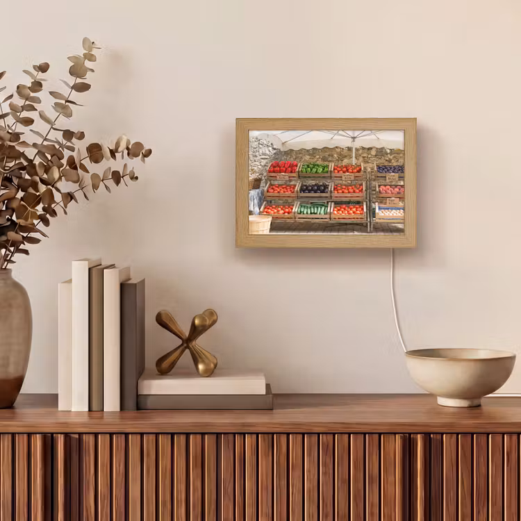 Lightbox - Wandlamp - Eten - Markt - Vers — 4