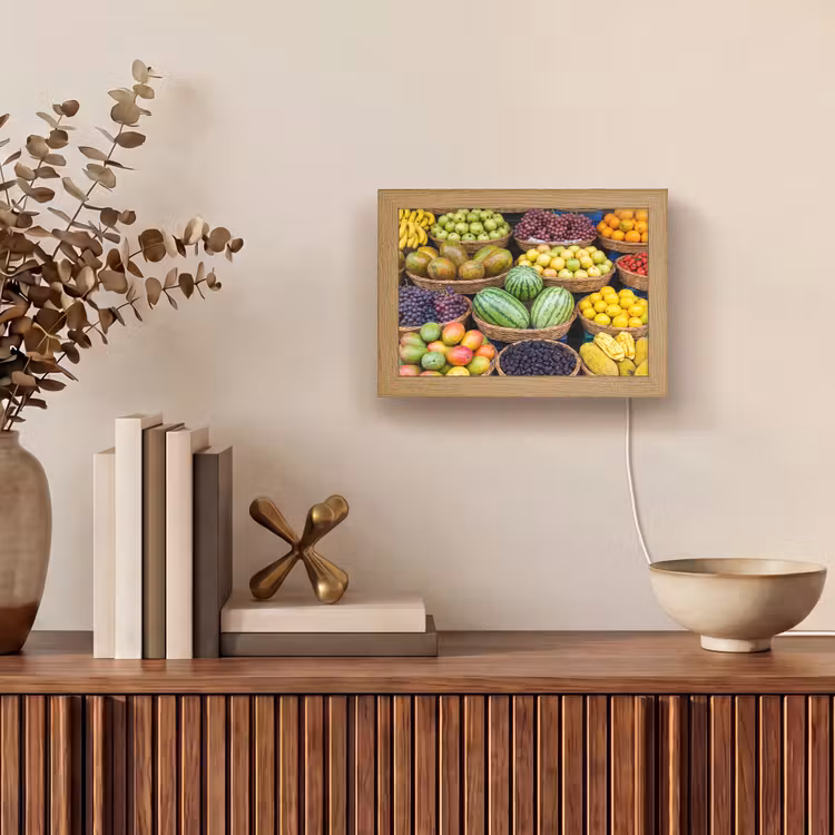 Lightbox - Wandlamp - Fruit - Markt - Kleurrijk — 4