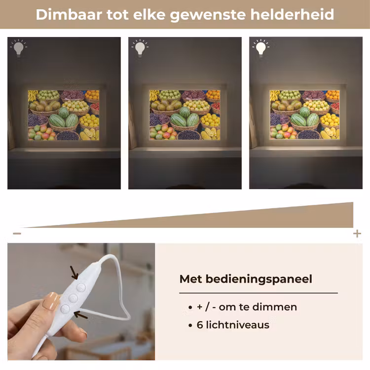 Lightbox - Wandlamp - Fruit - Markt - Kleurrijk — 8