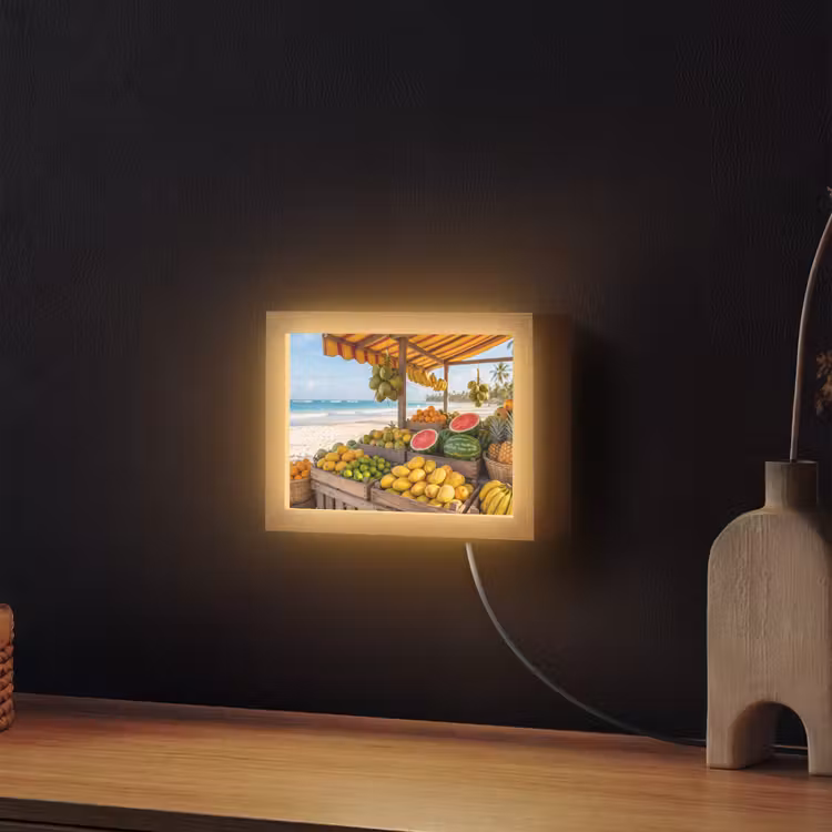 Lightbox - Wandlamp - Fruit - Strand - Tropisch — 2