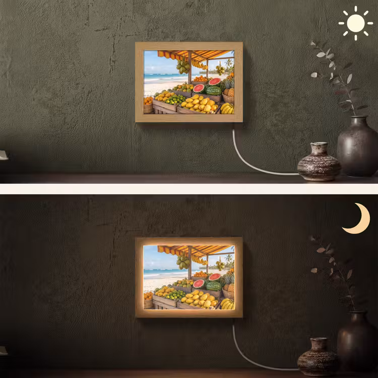 Lightbox - Wandlamp - Fruit - Strand - Tropisch — 3